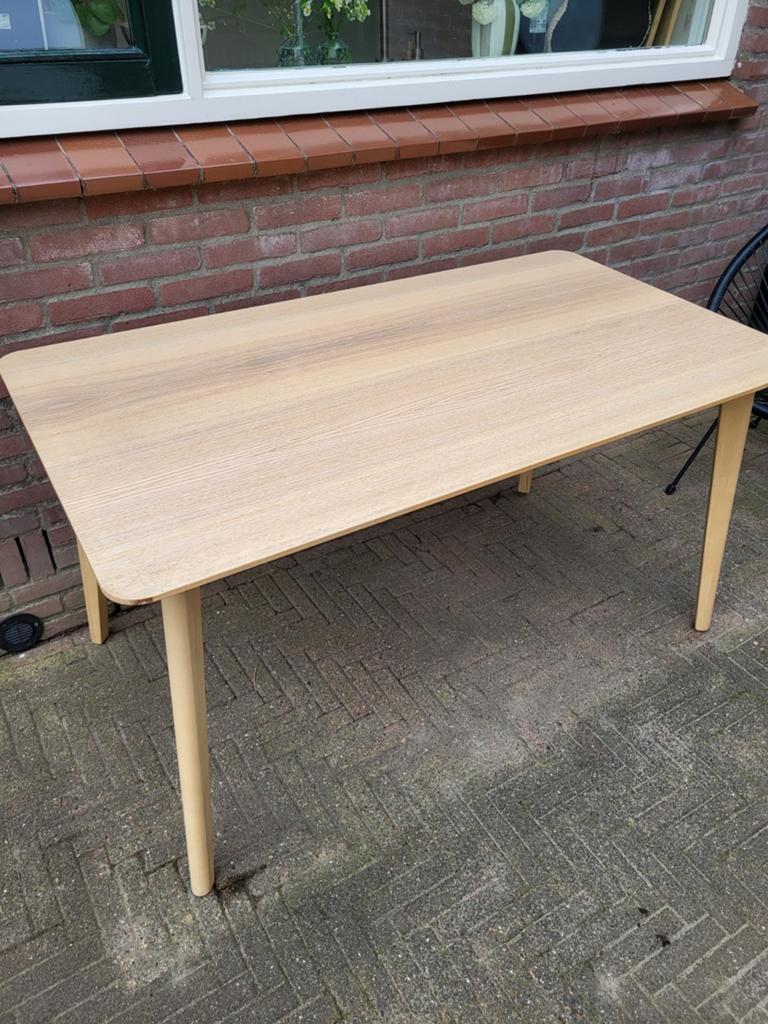 Eettafel te koop!, Ophalen, Gebruikt, 100 tot 150 cm, 50 tot 100 cm