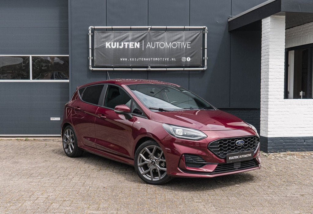 Ford Fiesta 1.0 EcoBoost Hybrid ST-Line / Automaat / LED / W, Voorwielaandrijving, Gebruikt, Automatische klimaatregeling, Bedrijf