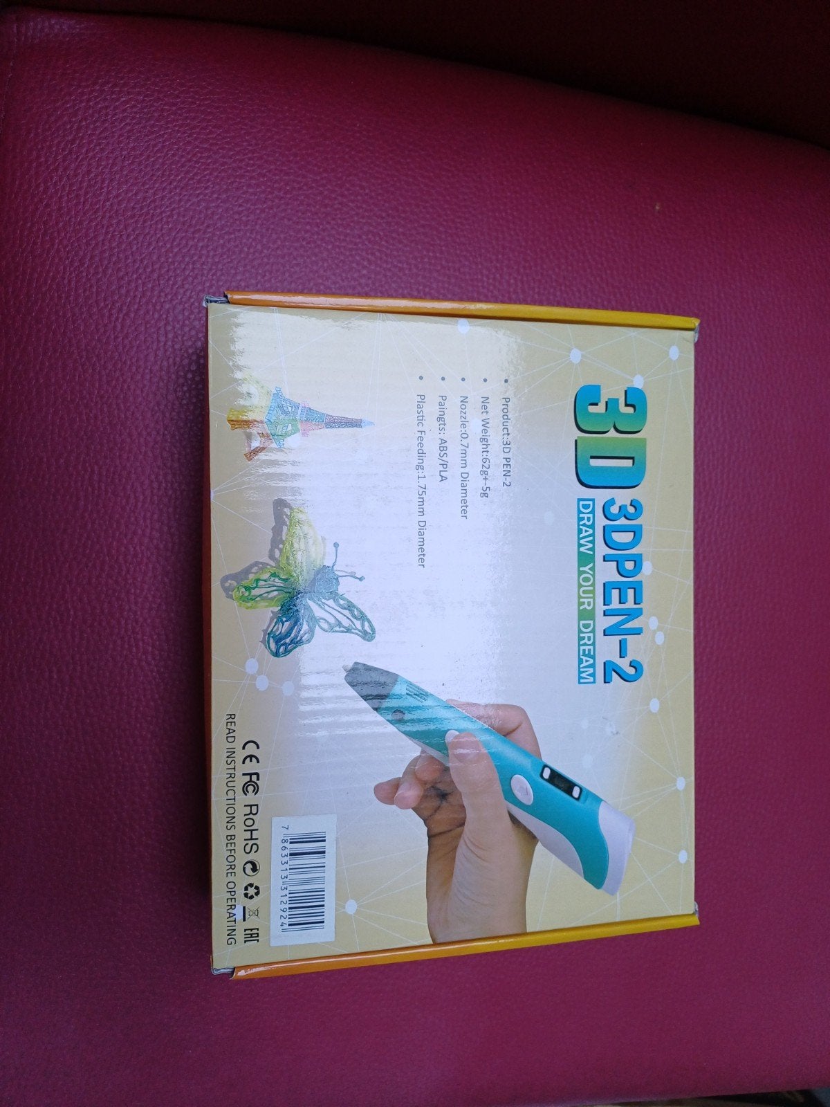 3D Pen-2 Teken je droom - z.g.a.n in doos, Ophalen of Verzenden, Zo goed als nieuw, Filament