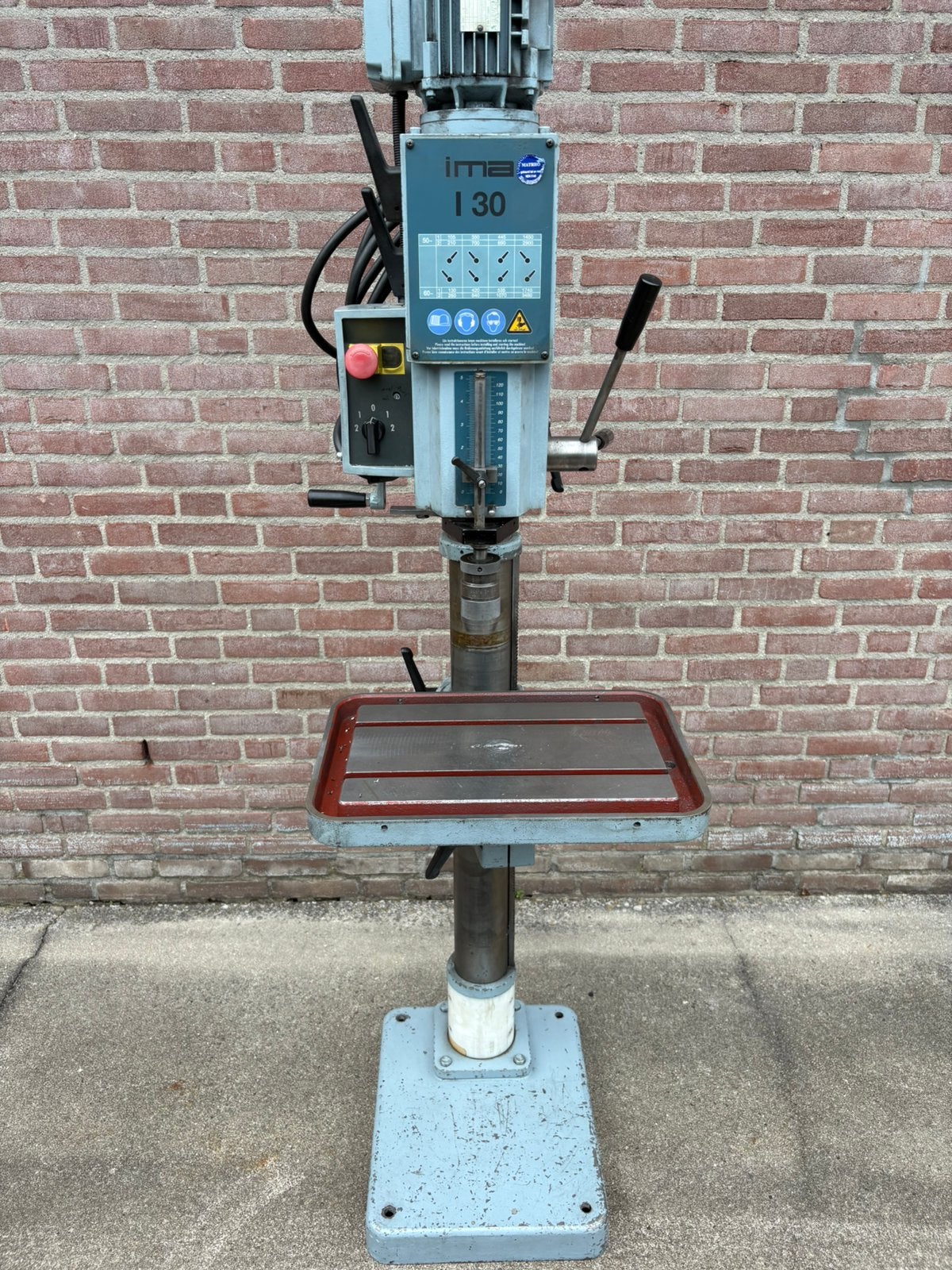 IMA I30 industriële kolomboormachine - zeer nette staat, Doe-het-zelf en Verbouw, Gereedschap | Boormachines, Ophalen, Zo goed als nieuw