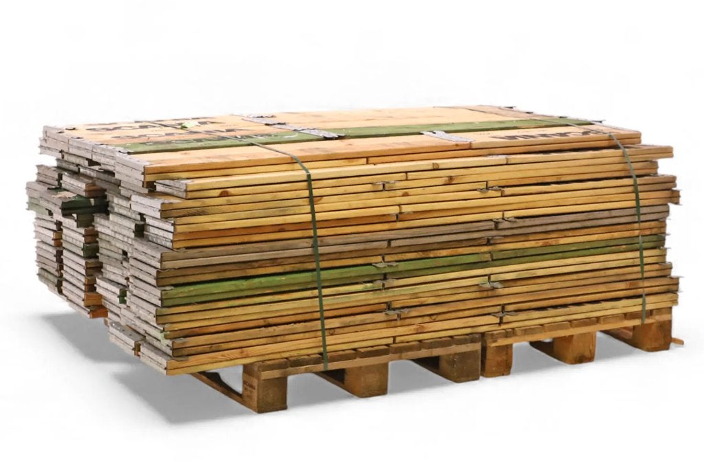 Palletrand - Palletranden – Europallet - Moestuin - Opslag, Doe-het-zelf en Verbouw, Hout en Planken, Ophalen, Minder dan 25 mm