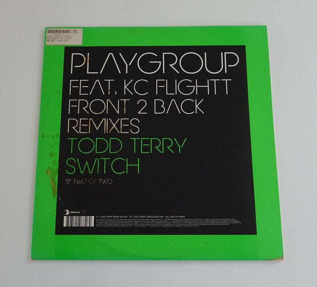 Playgroup & KC Flightt – Front 2 Back (Todd Terry / Switch), Ophalen, Zo goed als nieuw, 12 inch
