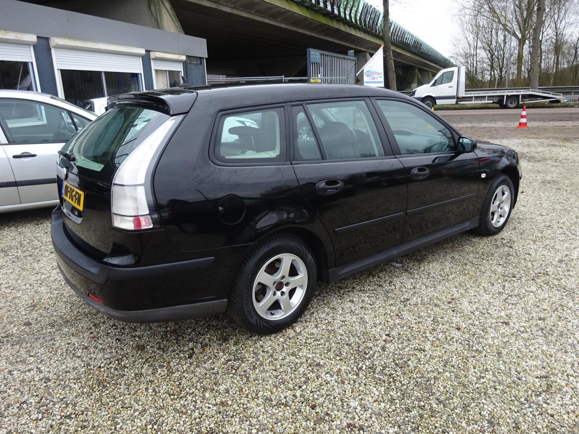 Saab 9-3 Sport Estate 1.8 Linear Business Climate en Cruise, Auto's, Stof, Gebruikt, 4 cilinders, 1796 cc