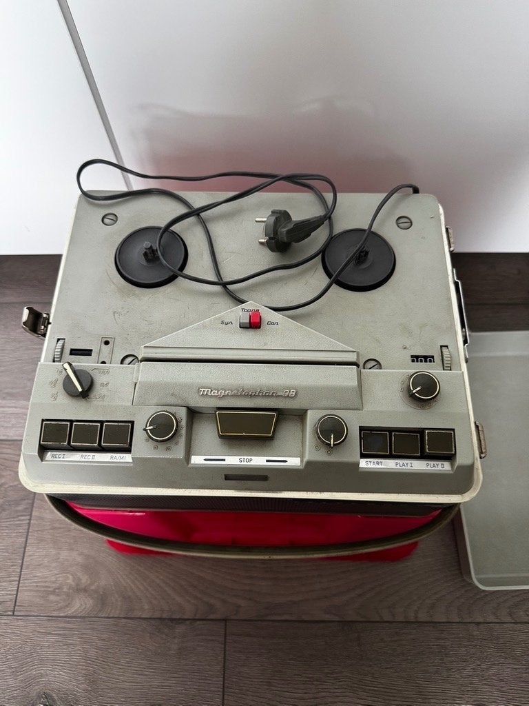 Klassieke Telefunken Magnetophon 98 Stereo Bandrecorder, Audio, Tv en Foto, Ophalen, Bandrecorder