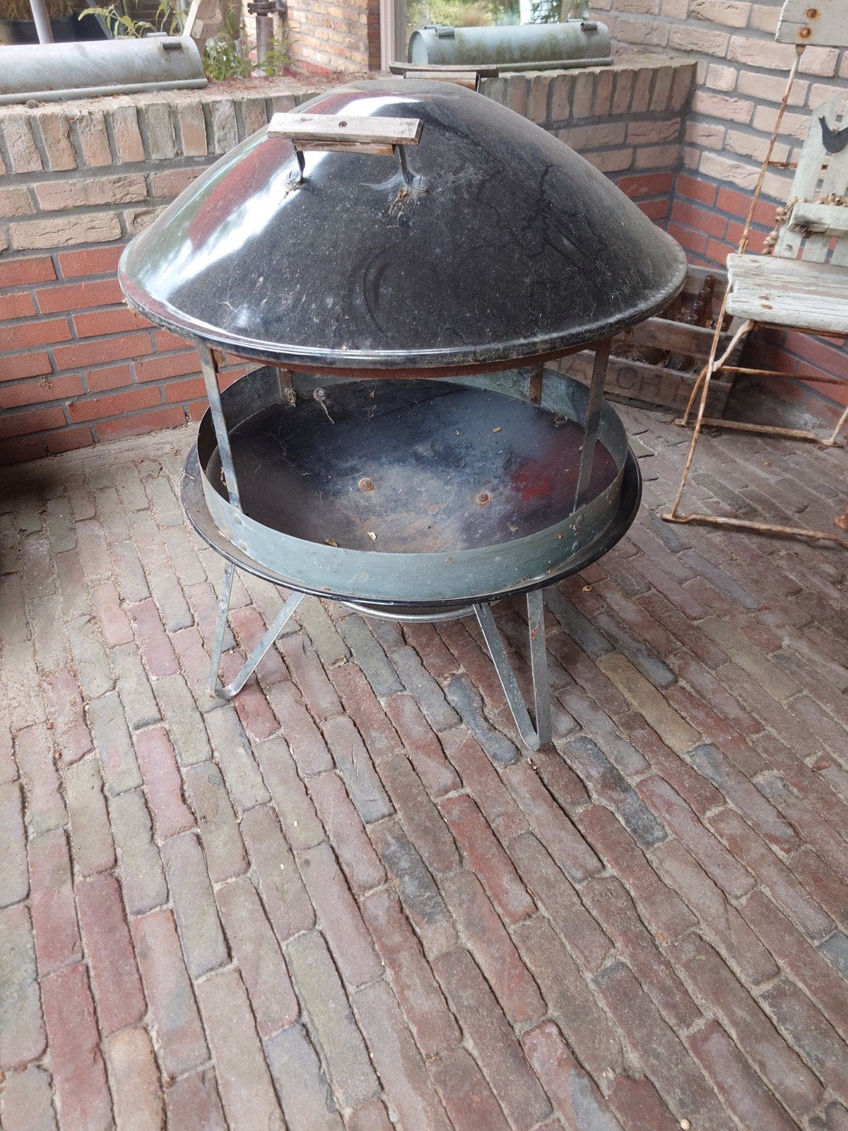 Weber vuurschaal kachel buitenhaard vuurkorf, Tuin en Terras, Vuurkorven, Ophalen