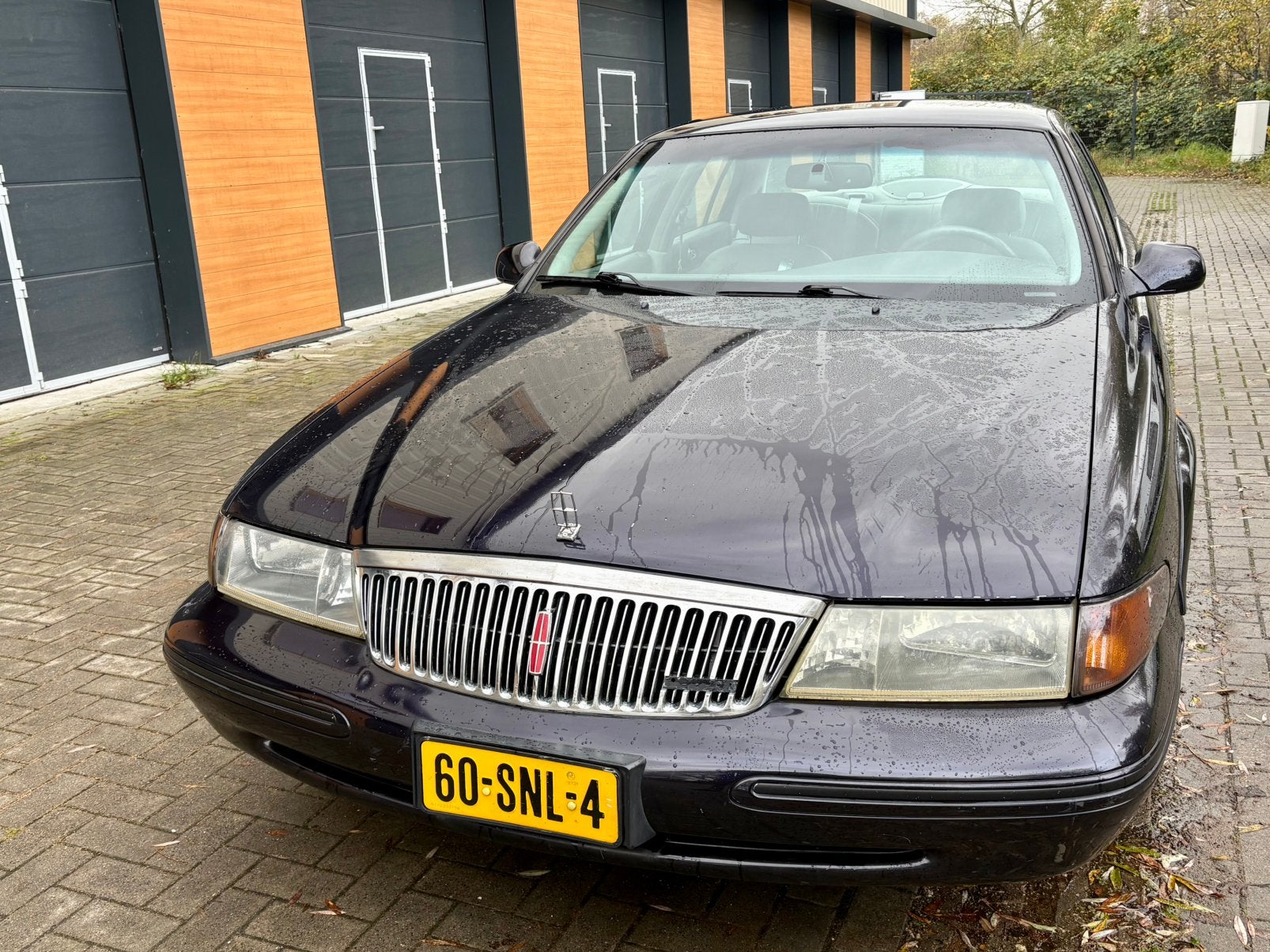 Lincoln Continental 4.6 V8 32V automaat – 1996 – Japans –, Auto's, 1741 kg, Leder, Grijs, Particulier