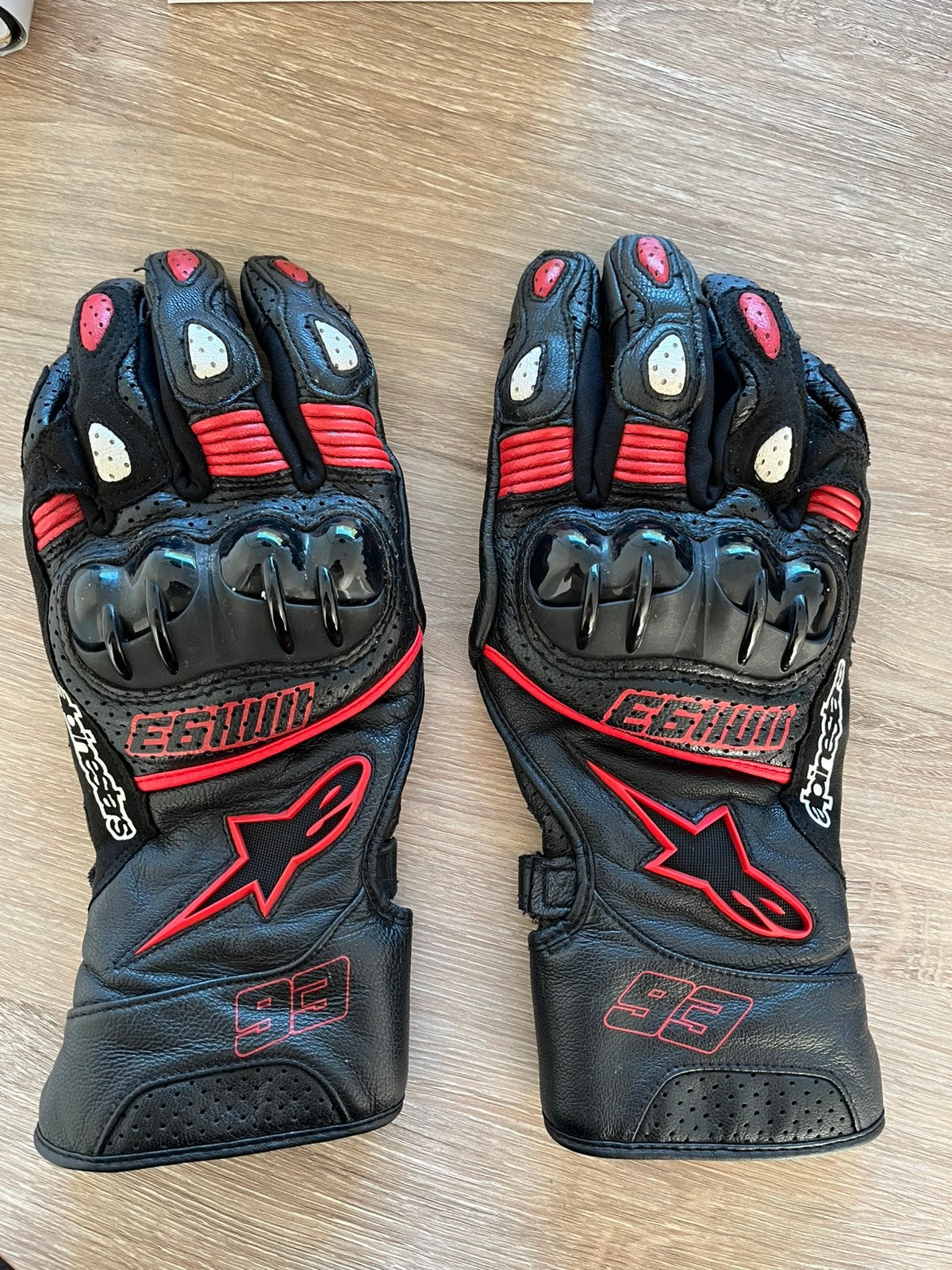 Alpinestars sp2 v2 twin ring MM93 handschoenen maat M, Motoren, Ophalen of Verzenden, Tweedehands, Heren, Handschoenen