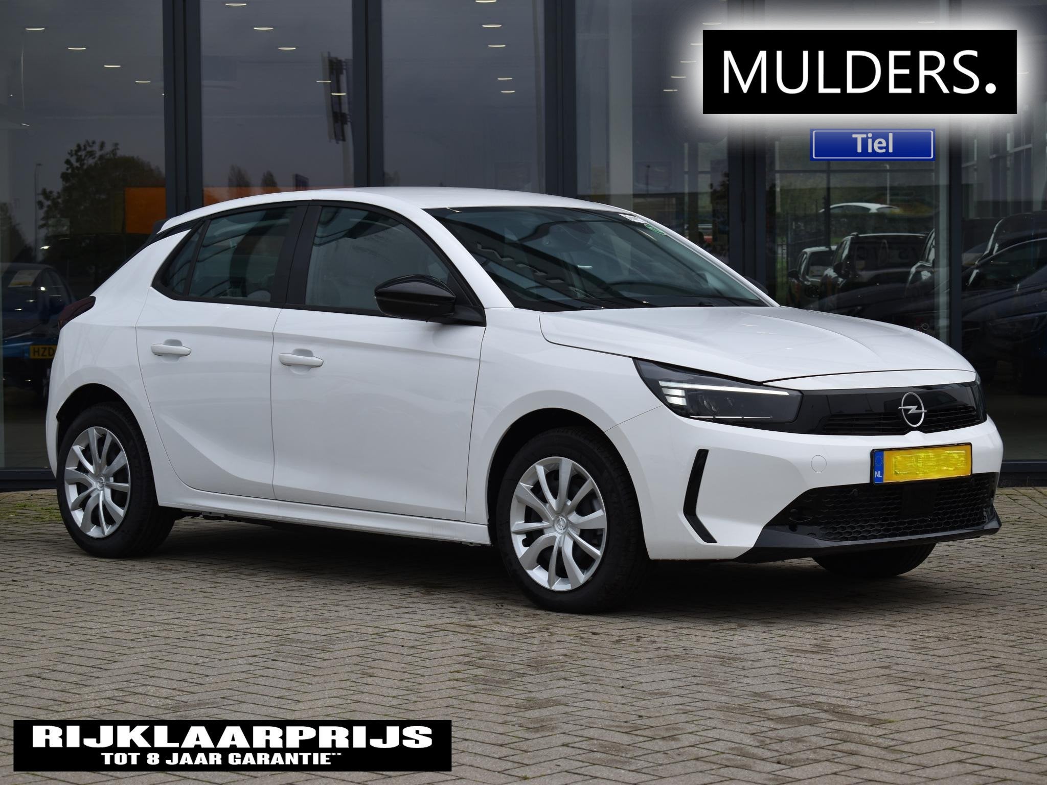 Opel Corsa Electric Edition 50 kWh VOORRAAD KORTING, Auto's, Opel, 12 maanden, Zwart, 355 km, Wit