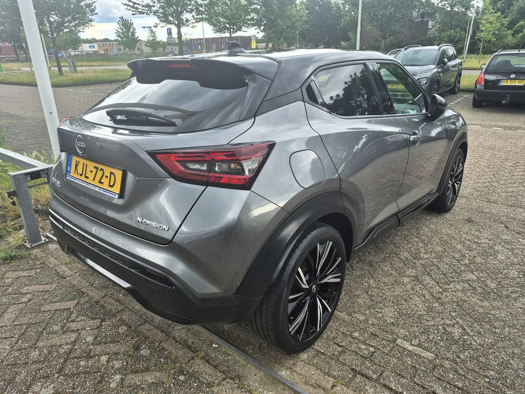 Nissan Juke 1.0 DIG-T N-Design (7X OP VOORRAAD) (bj 2023), Auto's, Nissan, Voorwielaandrijving, 12 maanden, Bedrijf, Handgeschakeld