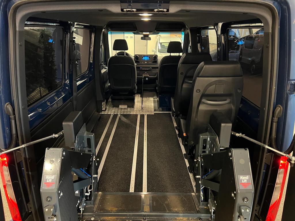 Mercedes-Benz Sprinter L1H1 Rolstoelbus Automaat - Rolstoel, Auto's, Bestelauto's, 12 maanden, Stof, Gebruikt, 4 cilinders