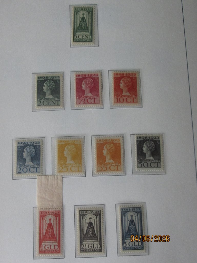 Nico Nederland 121/31 Postfris zonder plakker 1923, Ophalen of Verzenden, T/m 1940, Postfris