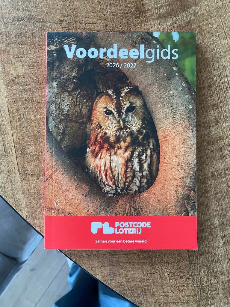 Voordeelgids Postcode Loterij 2026/2027, Ophalen of Verzenden, Nieuw