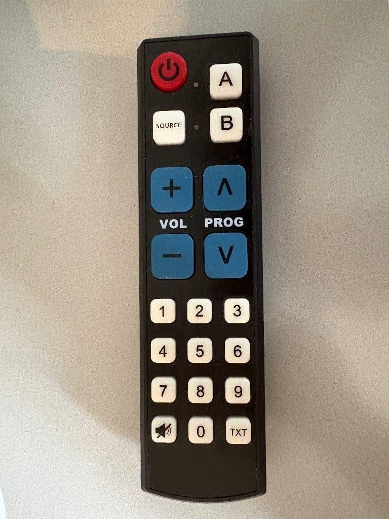 LG seniorenafstandbediening, Ophalen of Verzenden, Gebruikt, Universeel, Tv