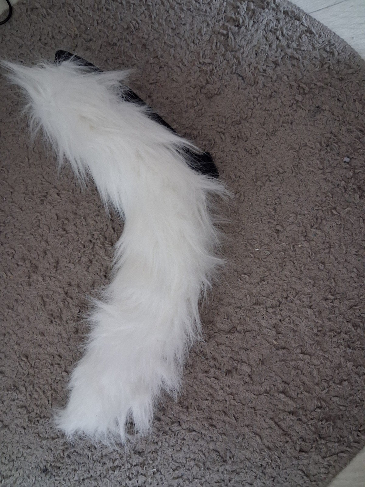 Furry Cosplay Staart Wit, Ophalen, Nieuw, Overige typen