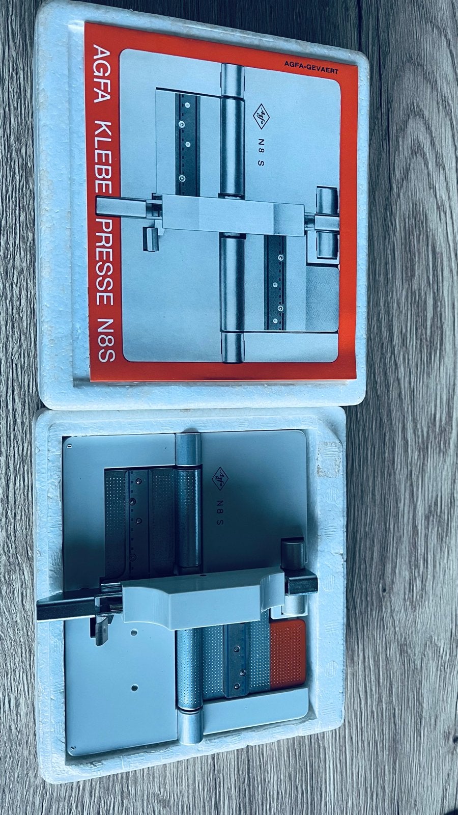 Agfa Klebepresse N8S - Vintage Film Splicer, Overige merken, Overige typen, Ophalen of Verzenden, Zo goed als nieuw