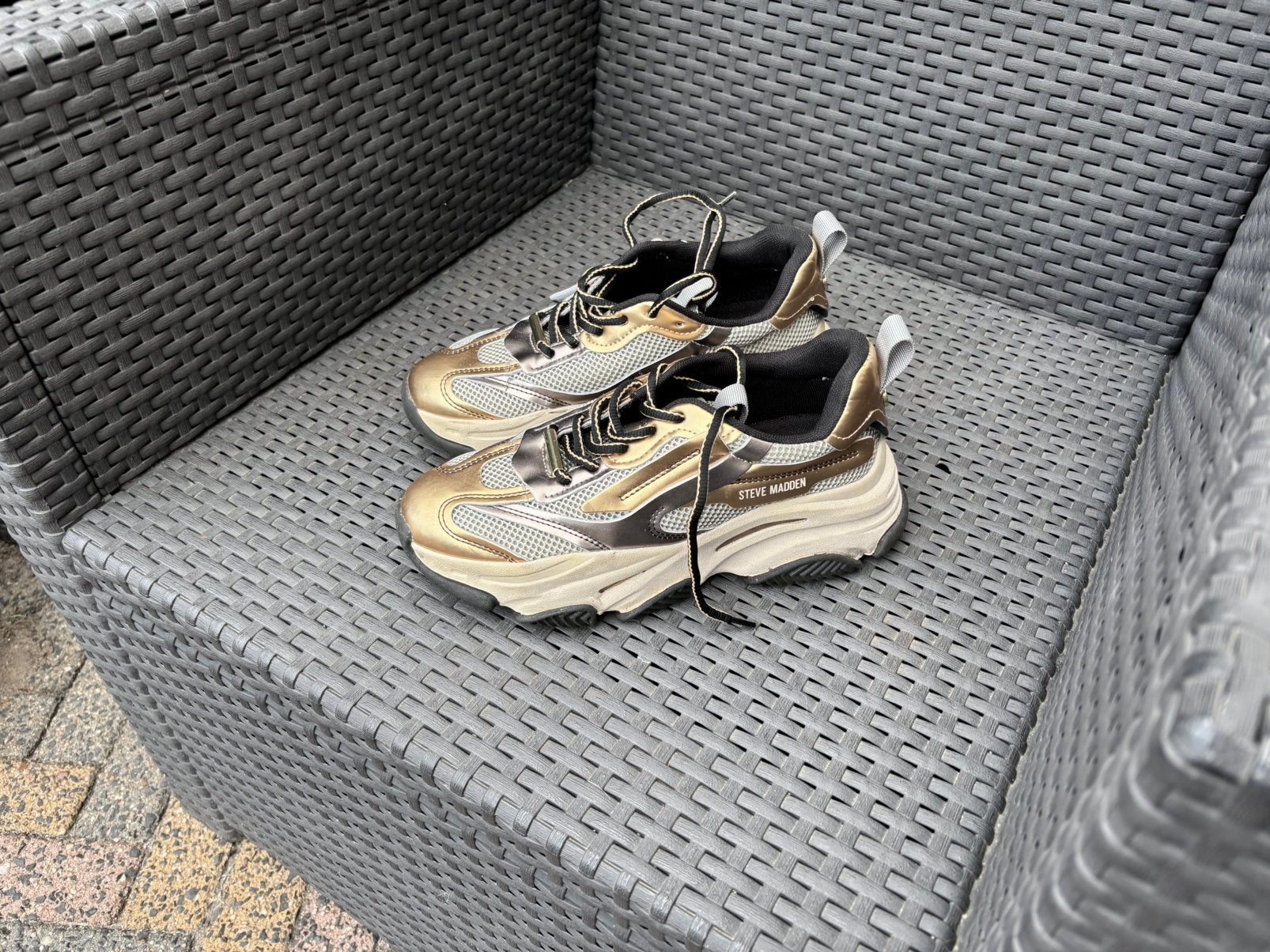 Te koop Steve Madden dames sneakers gympen maat 38, Ophalen, Zo goed als nieuw, Sneakers of Gympen