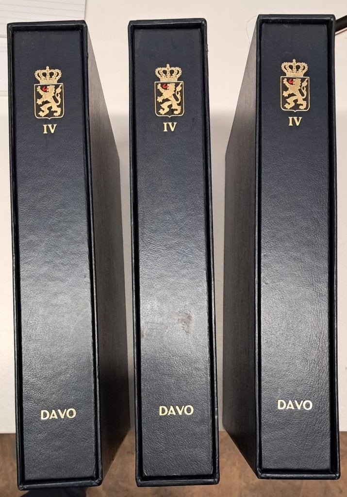 3 DAVO-albums België 1964–1990 Postzegels, Ophalen, Postfris, Overig, Overig