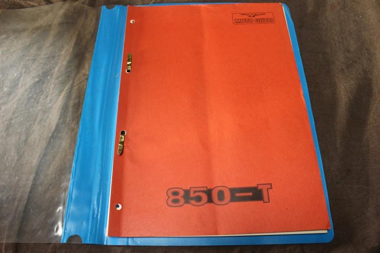 Moto Guzzi 850T motorcycle parts list teile katalog, Motoren, Ophalen of Verzenden, Moto Guzzi