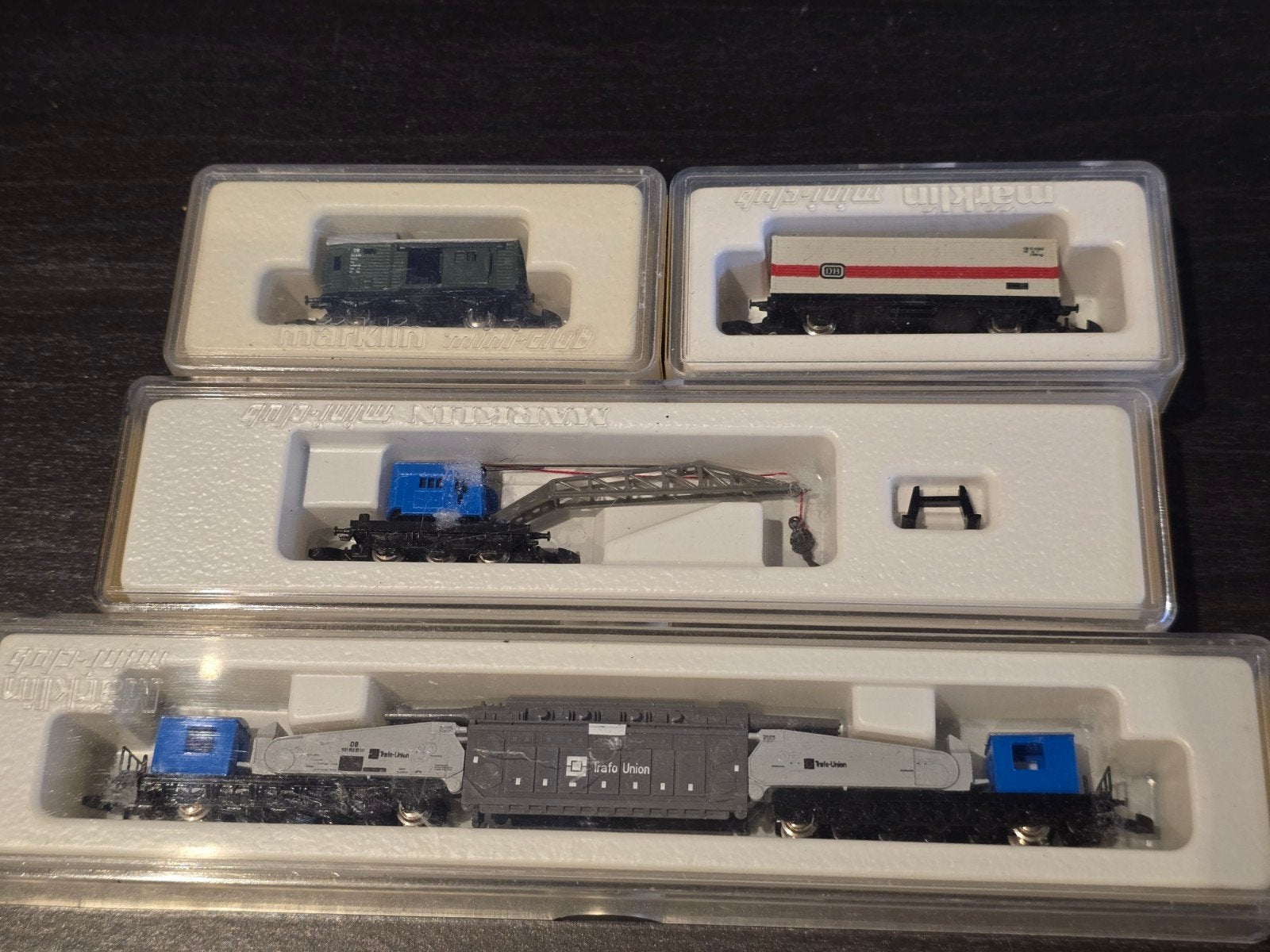 marklin mini club wagonnen in ovp Z spoor trein 1:220, Hobby en Vrije tijd, Wisselstroom, Wagon, Ophalen of Verzenden, Zo goed als nieuw