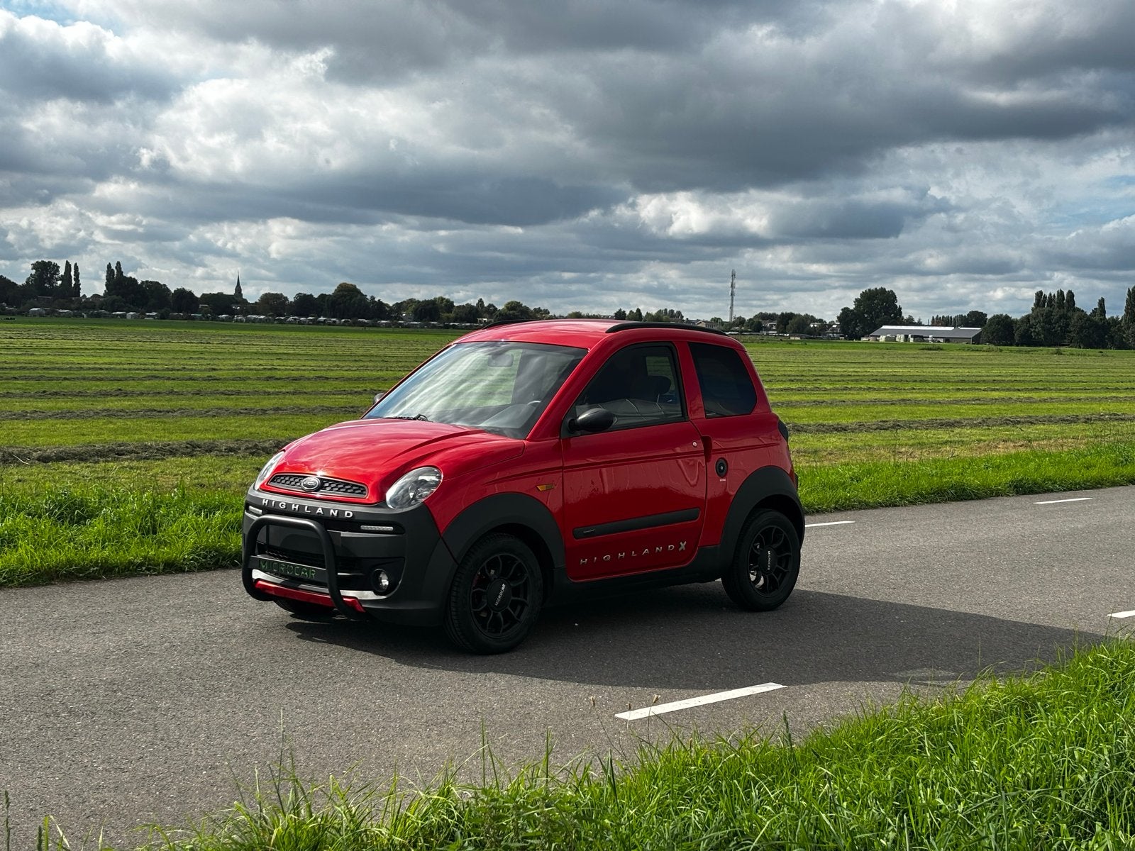 Microcar M.Go HighlandX Luxe uitvoering!, Ophalen, Microcar, Zo goed als nieuw, 16 km/u of meer