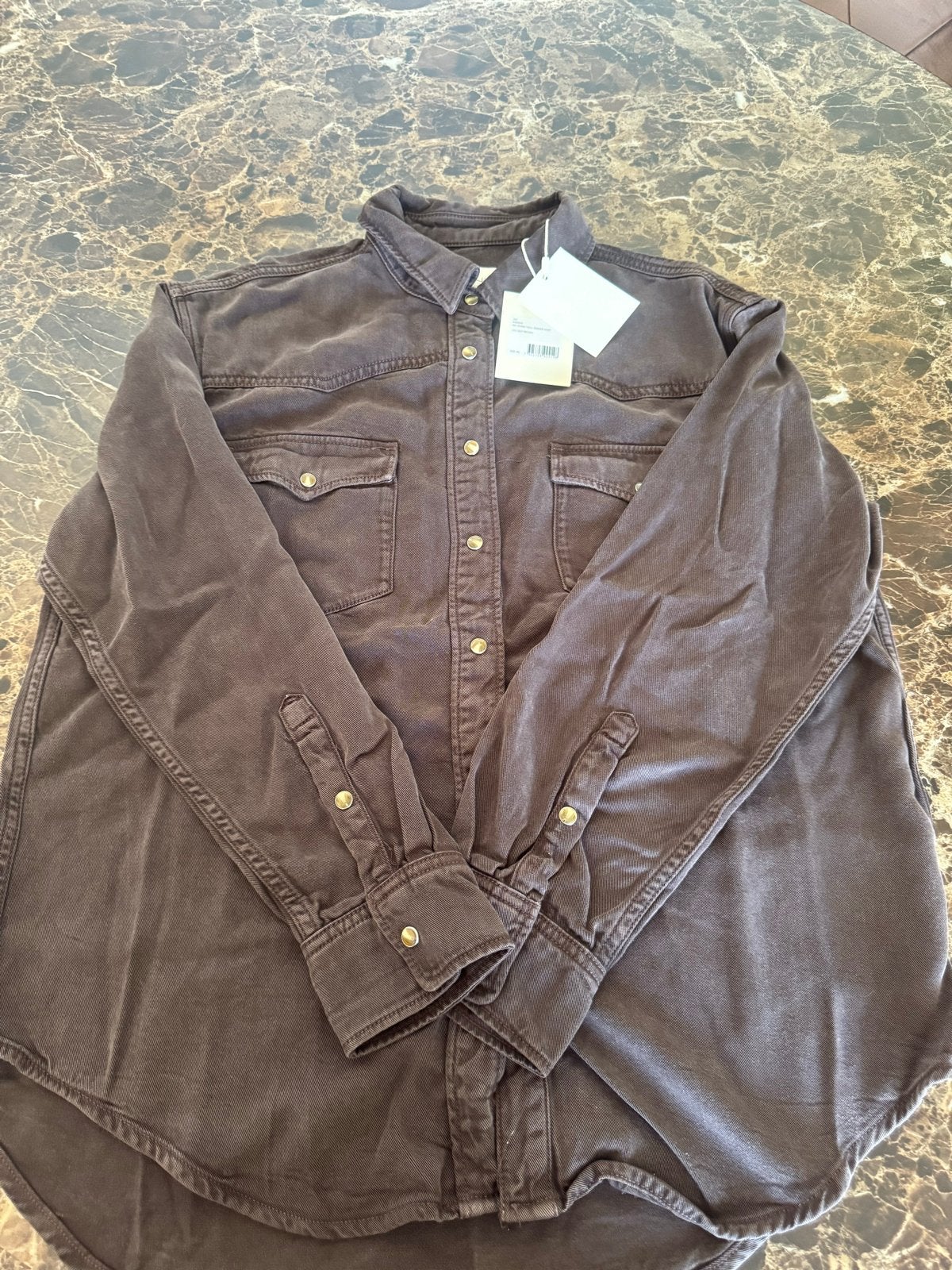 Gant spijkerjasje voor dames nieuw maat 40, Ophalen of Verzenden, Nieuw, Maat 38/40 (M), Bruin