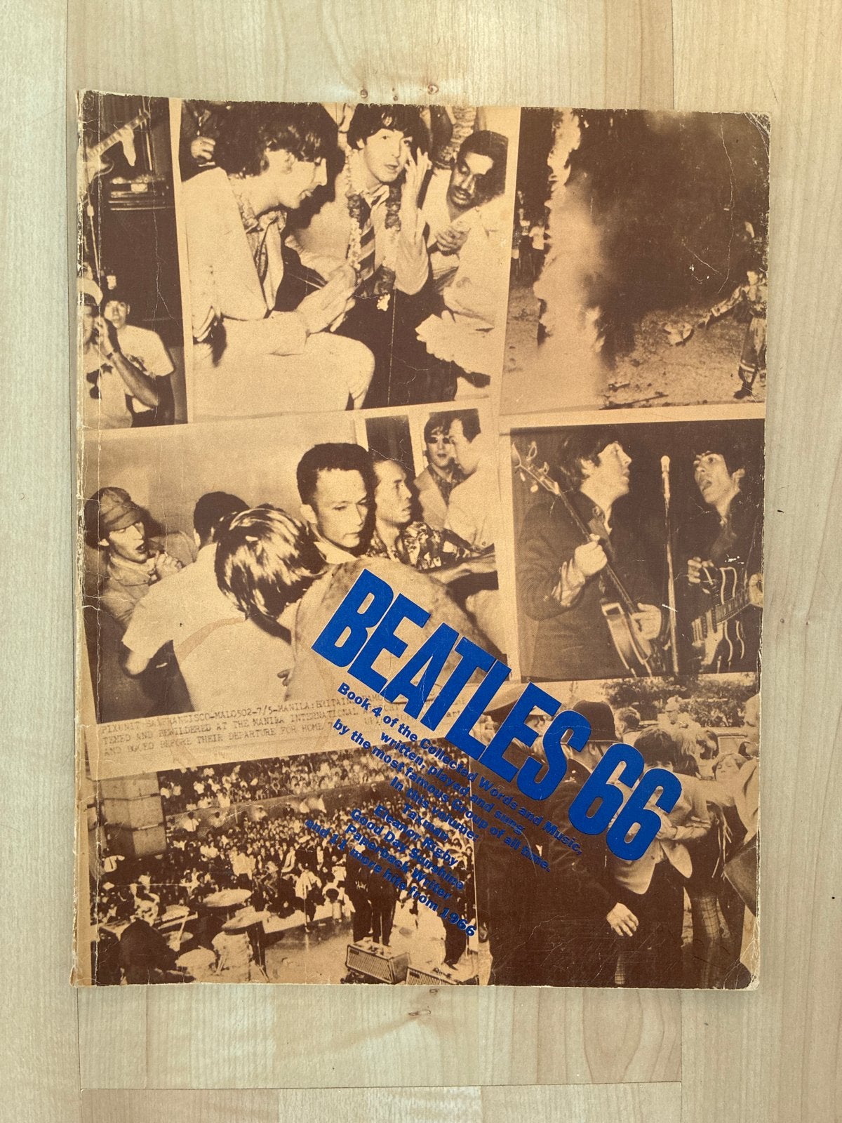 Beatles 66 - Boek 4: Songbook met muziek en teksten, Muziek en Instrumenten, Bladmuziek, Gebruikt, Artiest of Componist, Populair