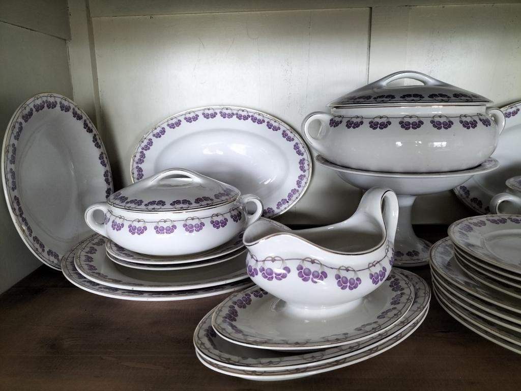 Servies delen Societe Ceramique Maestricht, Antiek en Kunst, Antiek | Servies compleet, Ophalen