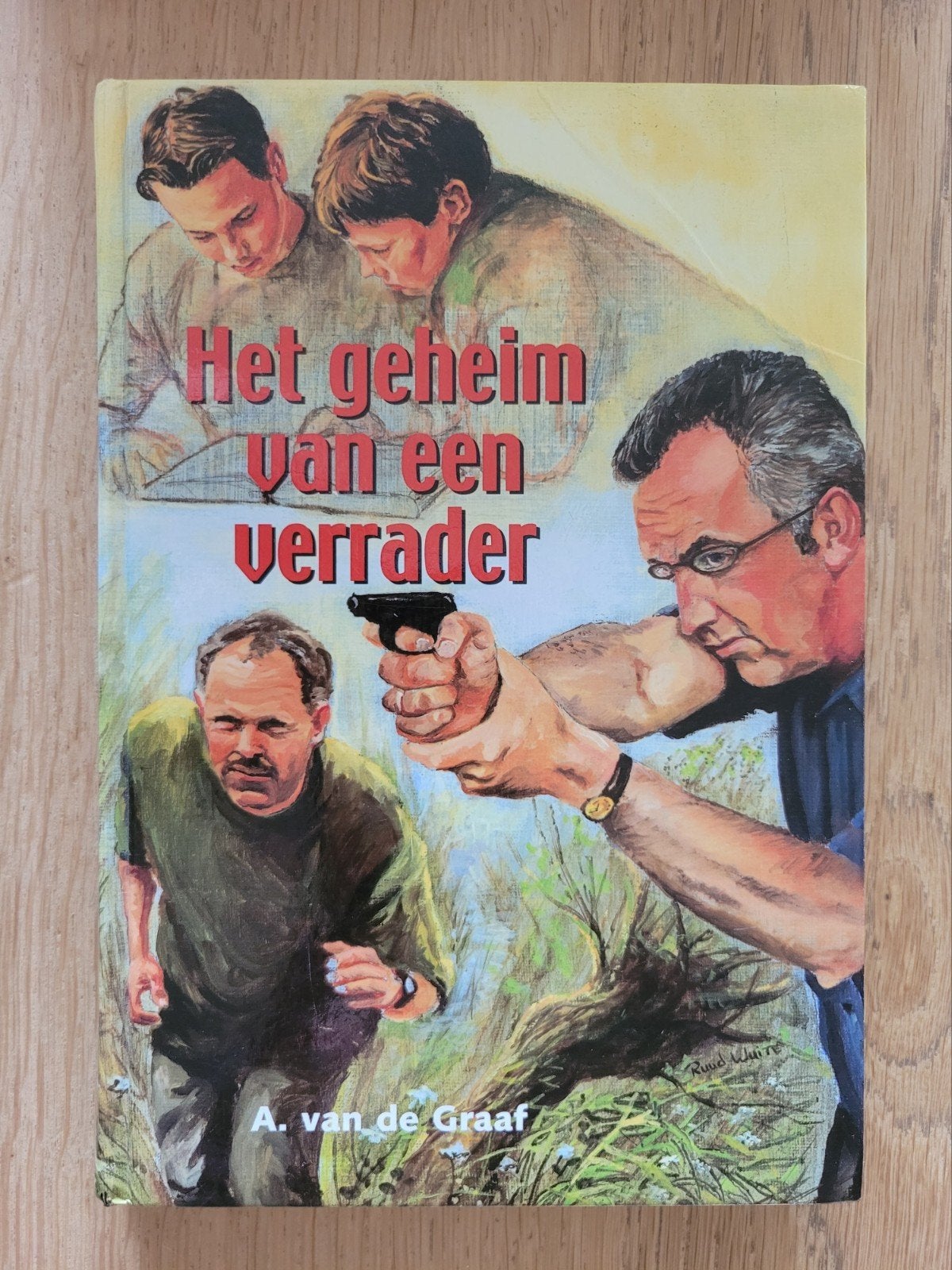 Het geheim van een verrader, A. van de Graaf, spannend, chr., Boeken, Ophalen of Verzenden, Gelezen