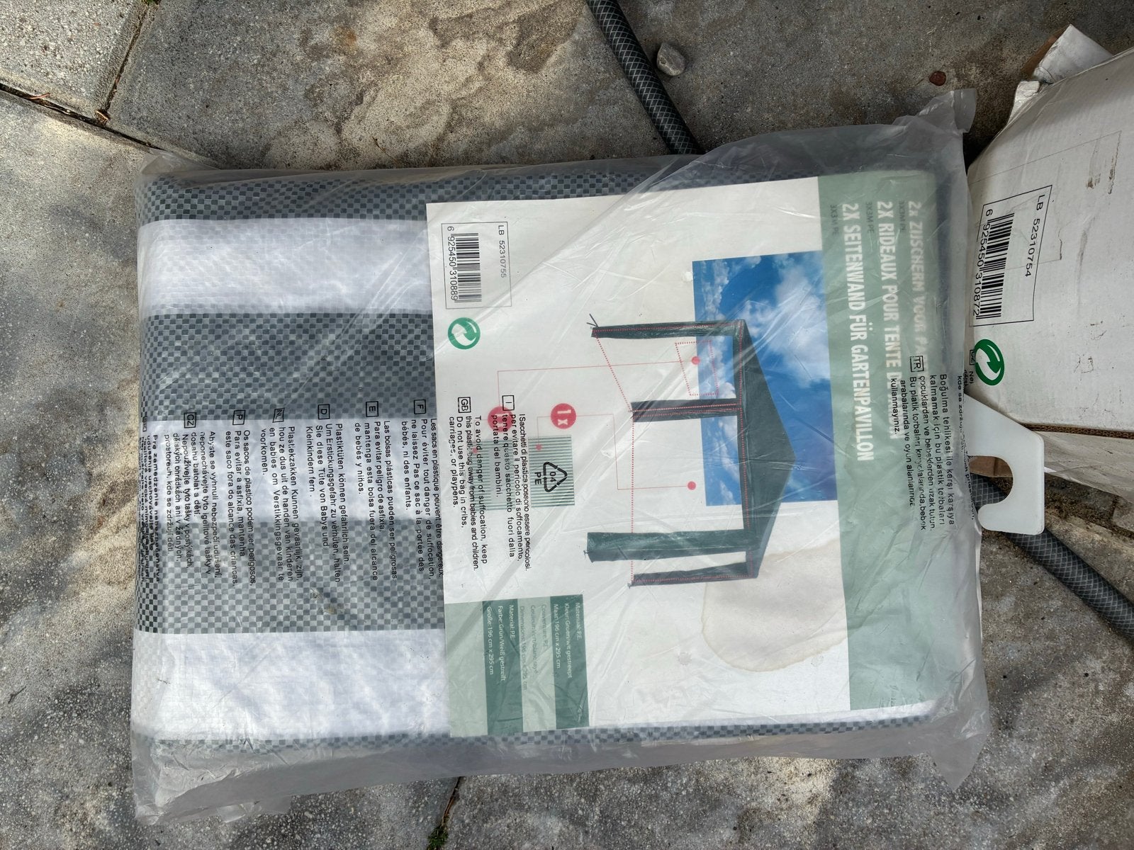 Partytent 3x3M - Groen, Tuin en Terras, Partytenten, Ophalen, Partytent, Minder dan 4 meter, Nieuw