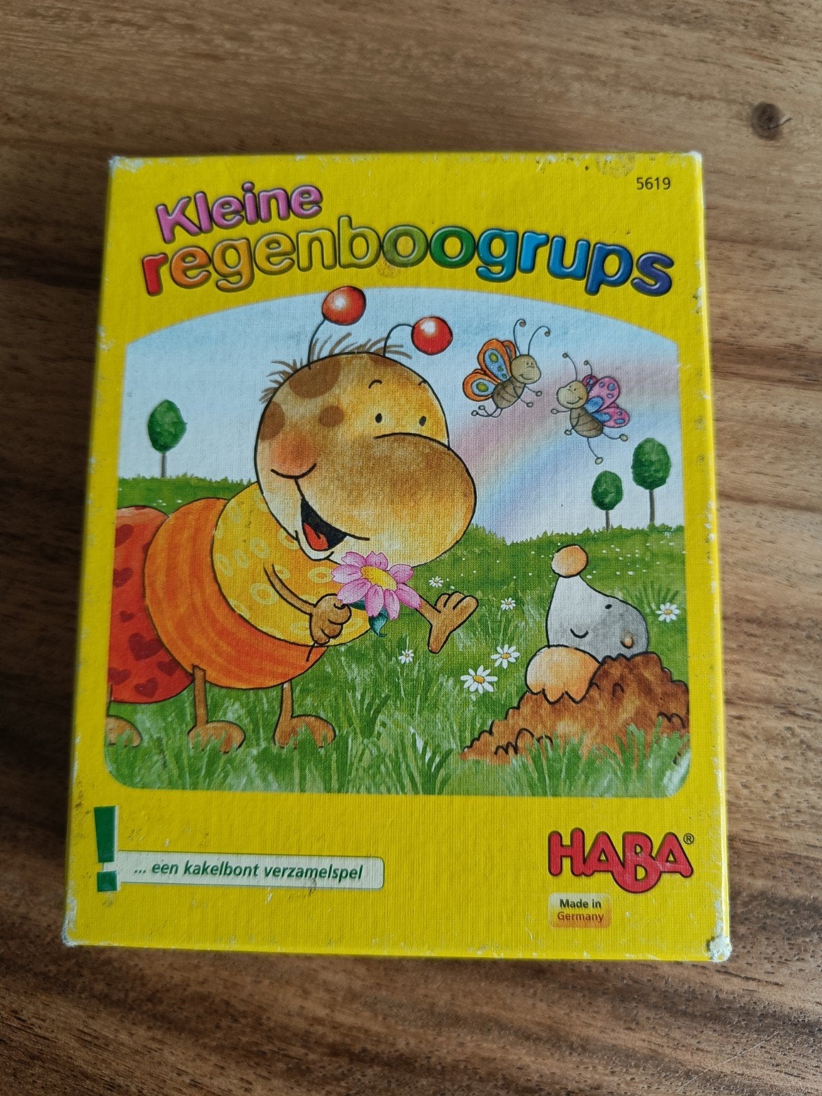 HABA Kleine regenboogrups kaartspel, Hobby en Vrije tijd, Gezelschapsspellen | Kaartspellen, Drie of vier spelers, Ophalen of Verzenden
