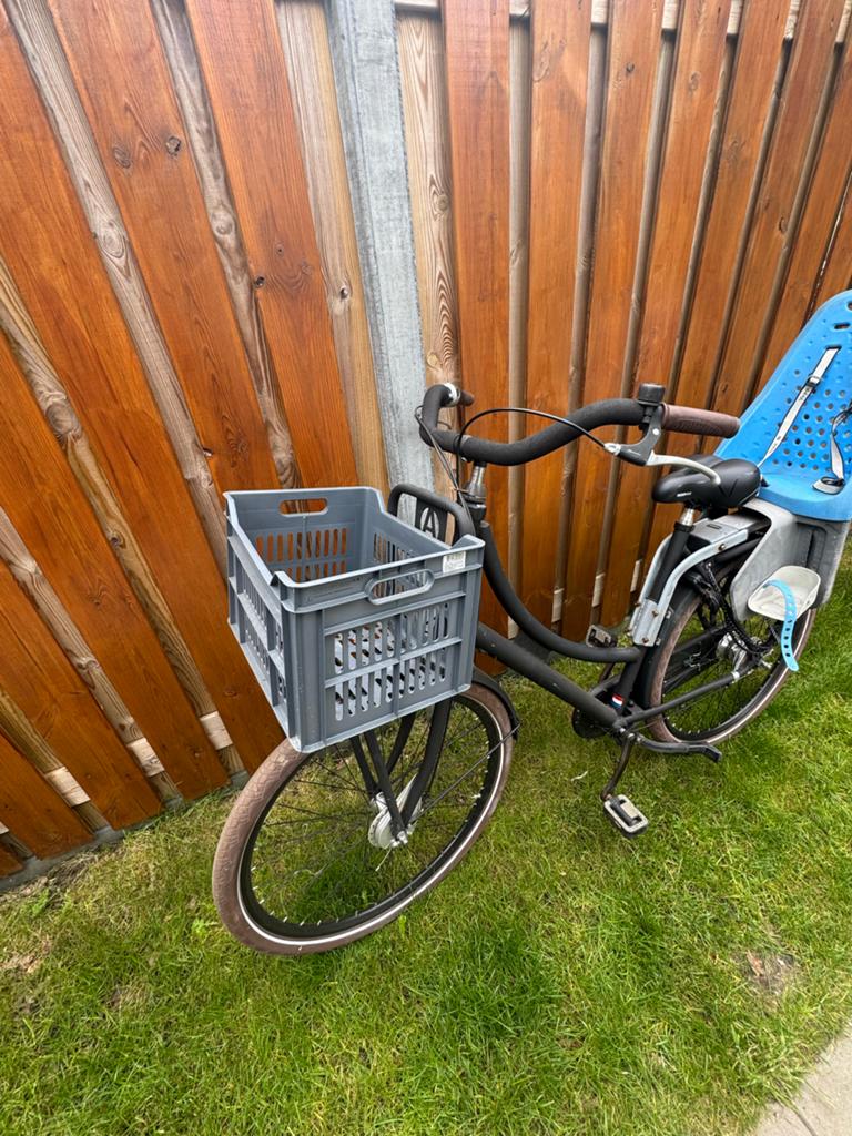 Leuke mamafiets, Fietsen en Brommers, Fietsen | Dames | Moederfietsen, Ophalen, 2 zitjes, Gebruikt, Overige merken