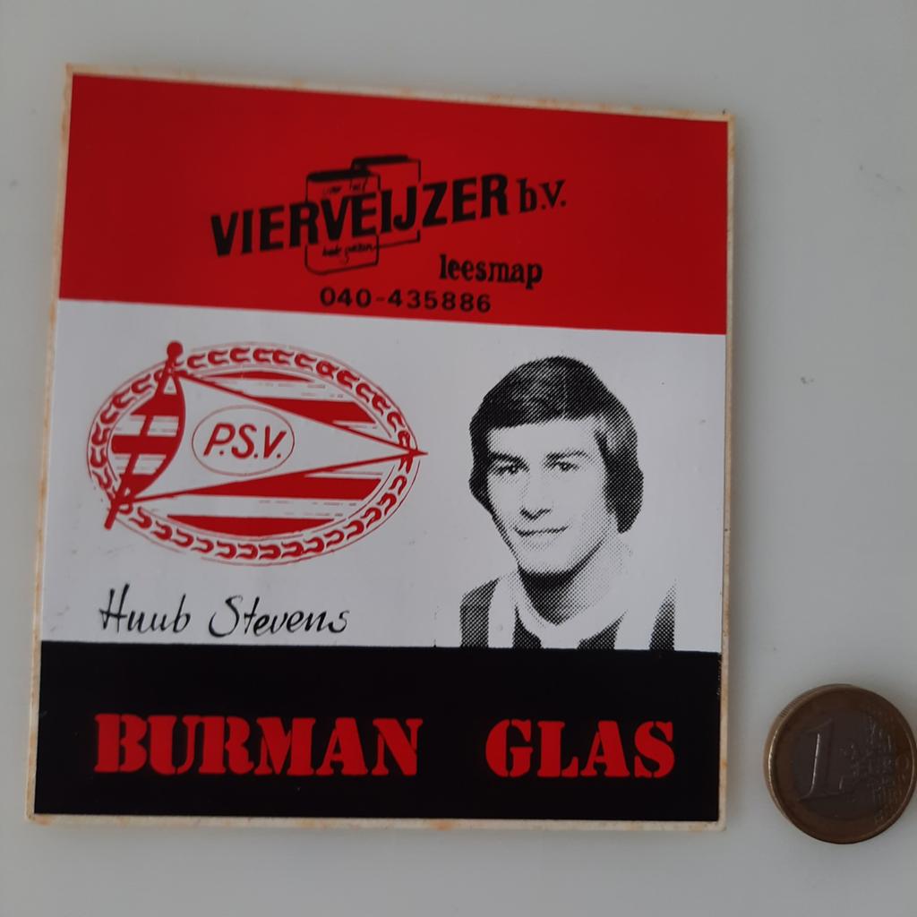 PSV  Huub Stevens, Verzamelen, Ophalen of Verzenden, Zo goed als nieuw, PSV