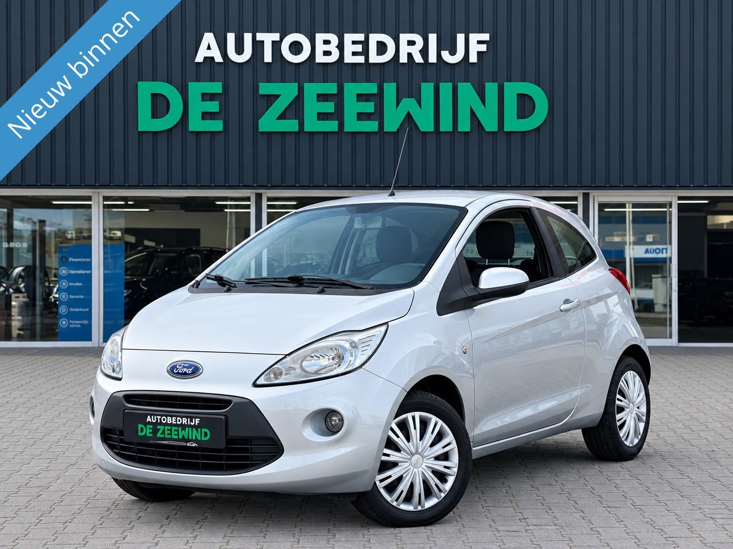 Ford Ka 1.2 Titanium|airco|rijklaar, Auto's, Voorwielaandrijving, Gebruikt, 1242 cc, 4 cilinders