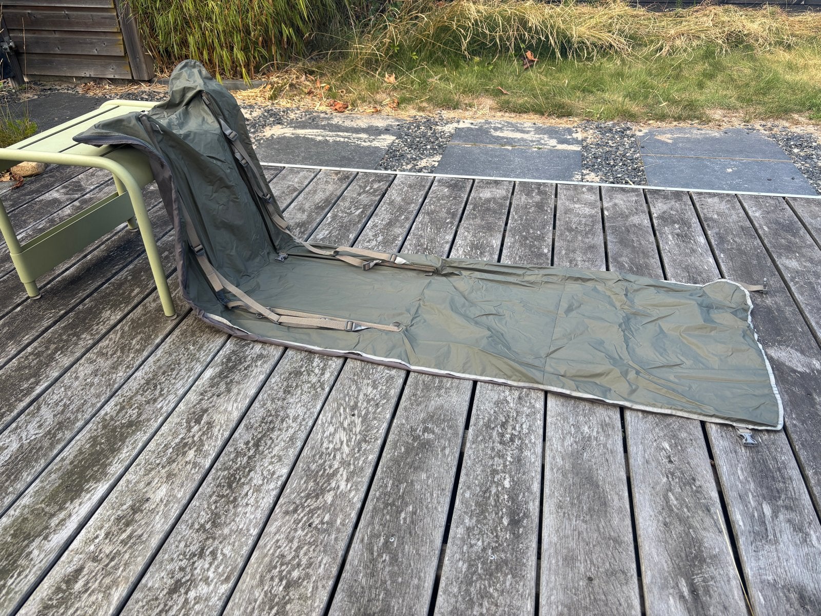 Exped Chair Kit M: Stoel & Beschermhoes voor Slaapmat, Caravans en Kamperen, Kampeeraccessoires, Ophalen of Verzenden, Zo goed als nieuw
