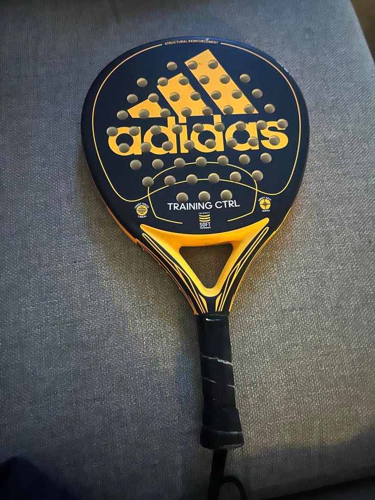 Adidas Training Control Padelracket - Inclusief nieuw gripje, Ophalen of Verzenden, Gebruikt, Padelracket