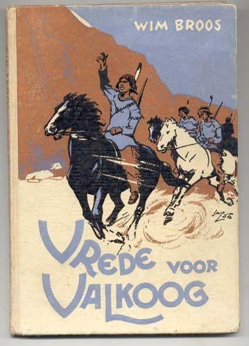 VREDE VOOR VALKOOG - WIM BROOS - TEKENINGEN VAN JAN LUTZ, Ophalen of Verzenden, Gelezen, Fictie algemeen