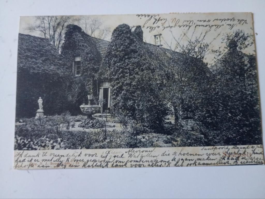 Santpoort 1905, Ophalen of Verzenden, Voor 1920, Gelopen, Noord-Holland