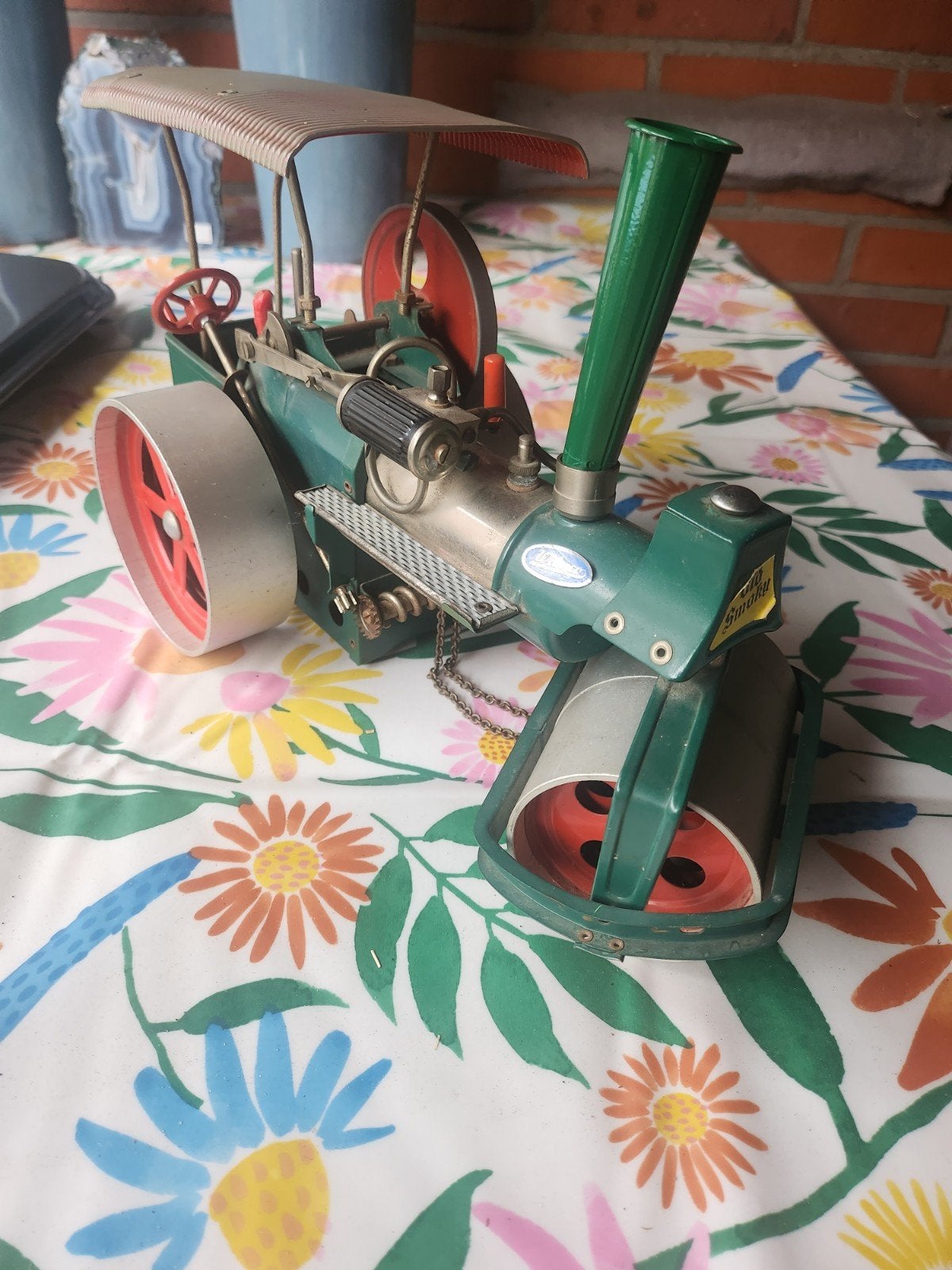 Wilesco D10 Stoomwalsmachine - Klassiek Model, Overige merken, Gebruikt, Ophalen of Verzenden, Groter dan 1:32