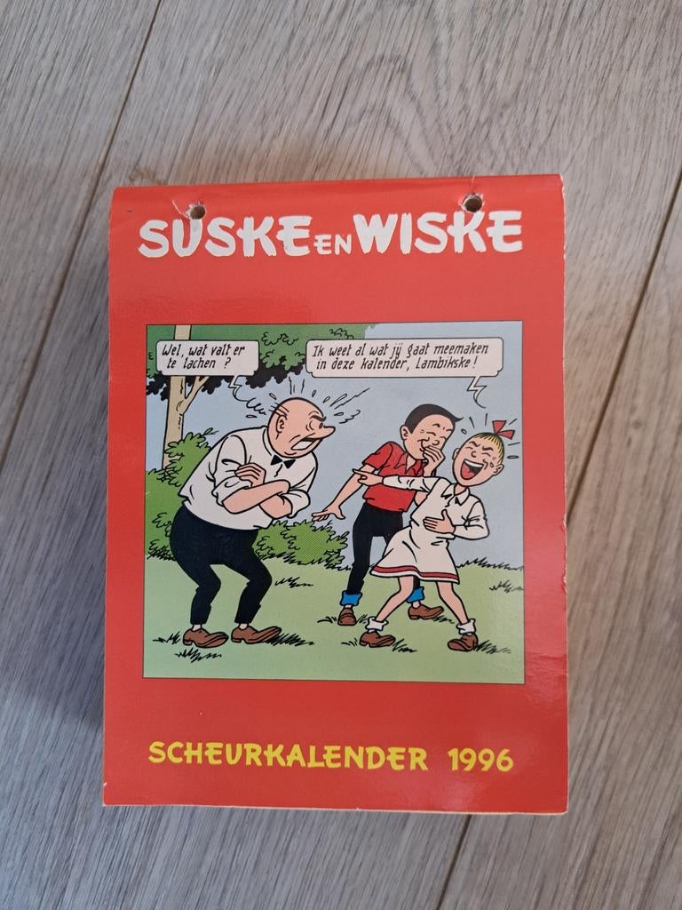 Suske en Wiske Scheurkalender 1996, Eén stripboek, Ophalen of Verzenden