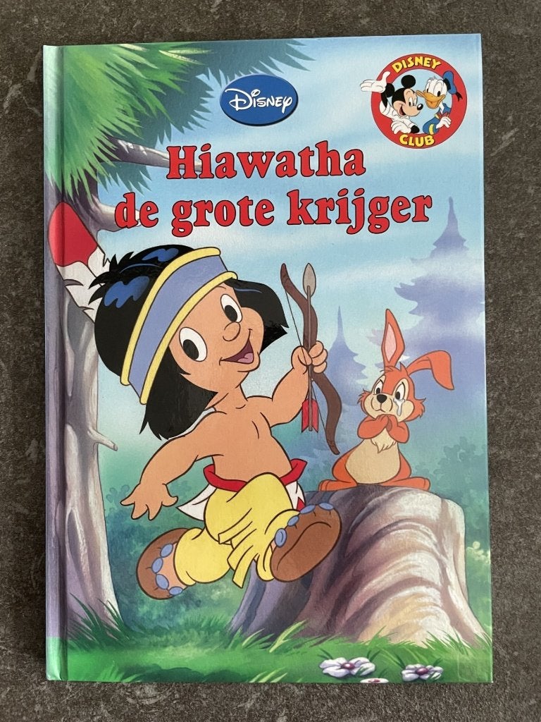 Boek Hiawatha de grote krijger, Fictie algemeen, Jongen of Meisje, Ophalen of Verzenden, Zo goed als nieuw