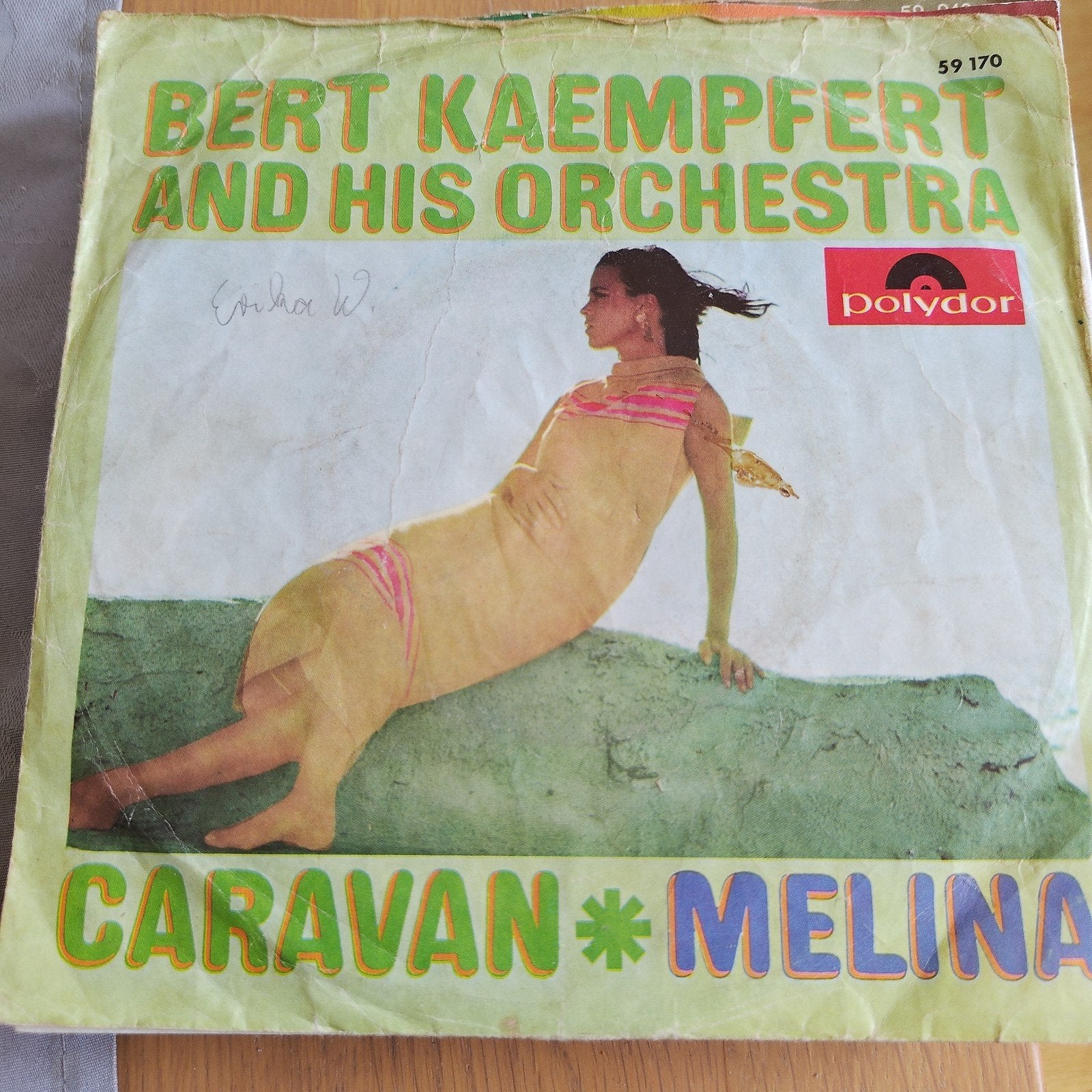 Bert Kaempfert and His Orchestra - Caravan / Melina (Vinyl), Ophalen of Verzenden, Gebruikt, 7 inch, Klassiek
