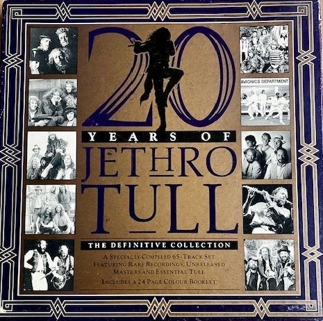 Boxset Jethro Tull 20 Years, Boxset, Ophalen of Verzenden, Inclusief boekje, Progressive Rock