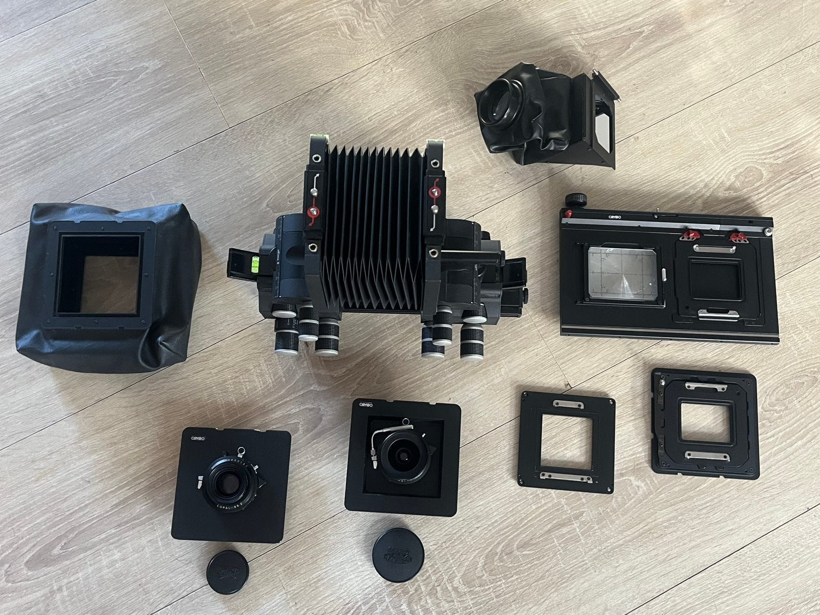 Cambo Ultima D compleet i.z.g.st., Ophalen, Overige typen, Handmatige focus, Zo goed als nieuw