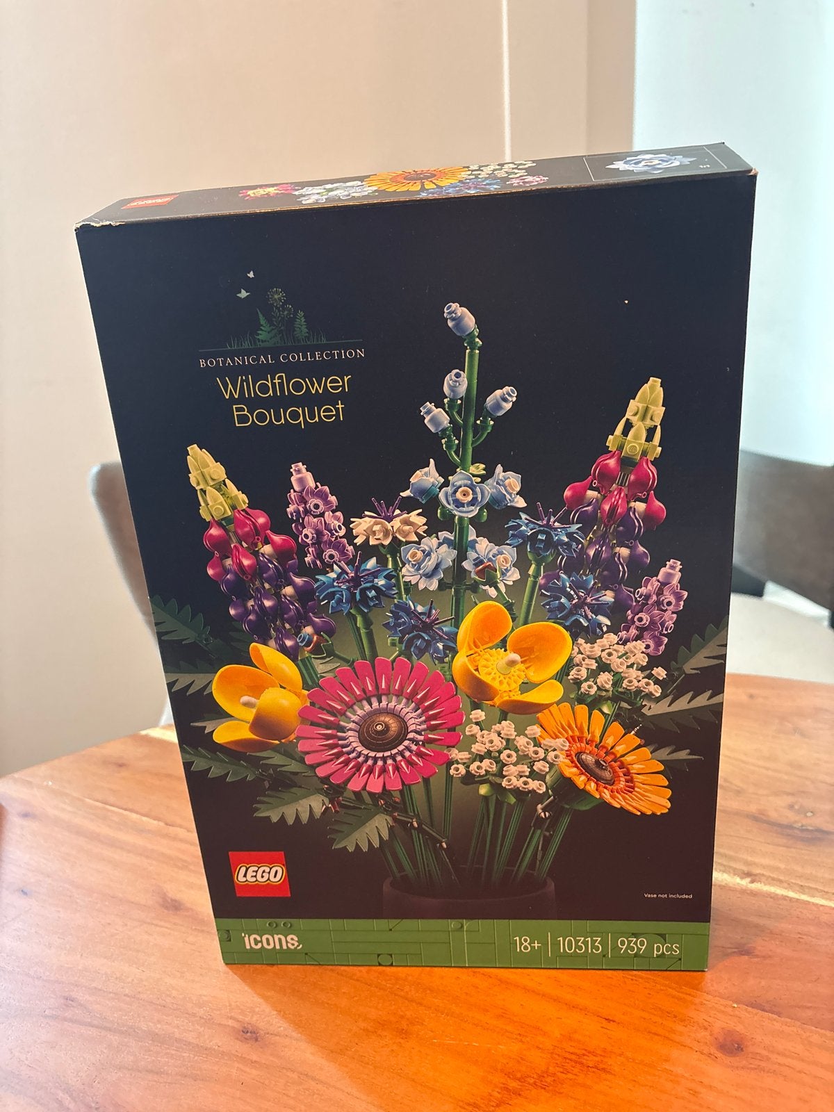 LEGO Icons 10313 Wildflower Bouquet, Ophalen of Verzenden, Zo goed als nieuw, Overige merken