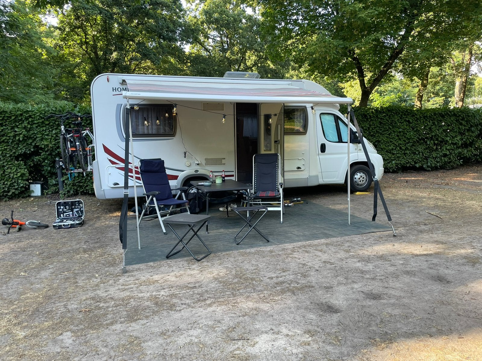 Thule Omnistor 5002, Ophalen, Gebruikt