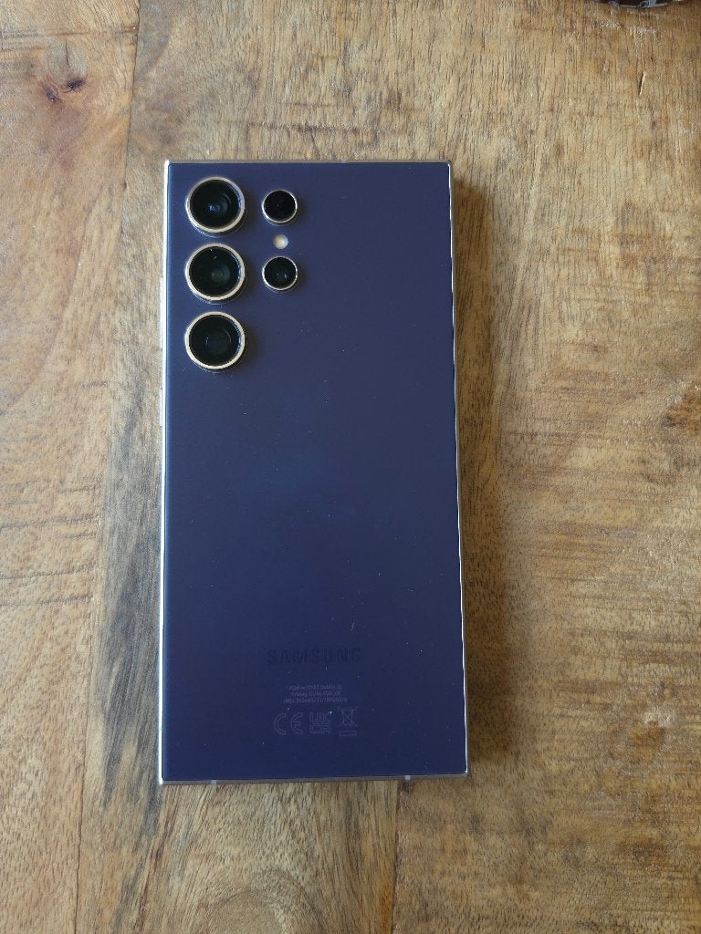 Samsung Galaxy S24 Ultra, 256 GB, Telecommunicatie, Mobiele telefoons | Samsung, Galaxy S24, Paars, Ophalen of Verzenden, Zo goed als nieuw