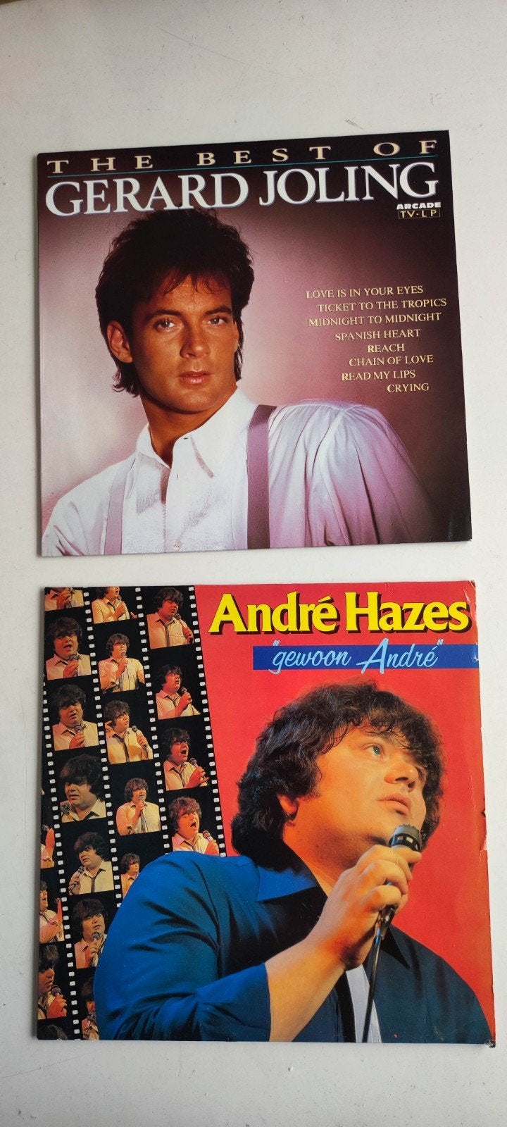 2 LP's: Gerard Joling & André Hazes, Gebruikt, 1980 - 1989, Ophalen of Verzenden, 12 inch