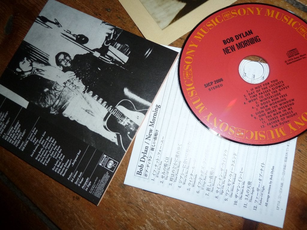 cd Bob Dylan New Morning Japan - mini LP-sleeve CD -, Ophalen of Verzenden