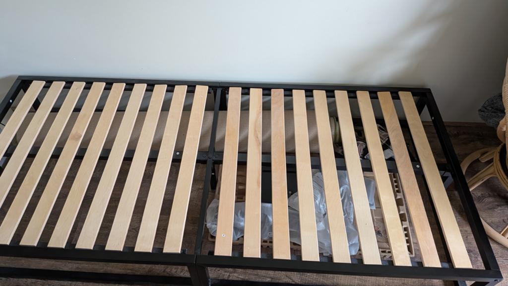 Emma Sleep 1-persoonsbed 90x200 – zo goed als nieuw, Ophalen, Zo goed als nieuw, Eenpersoons, 90 cm