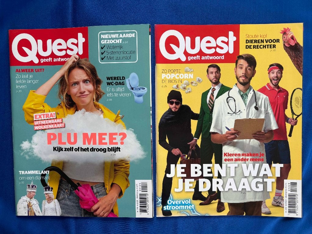 Quest - losse nummers (5 stuks), Ophalen of Verzenden, Zo goed als nieuw, Wetenschap en Natuur